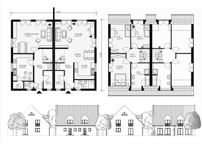 Planung+Bauleitung kosteng&uuml;nstiger Einfamilienhausbau, eigene Bautr&auml;germa&szlig;nahmen